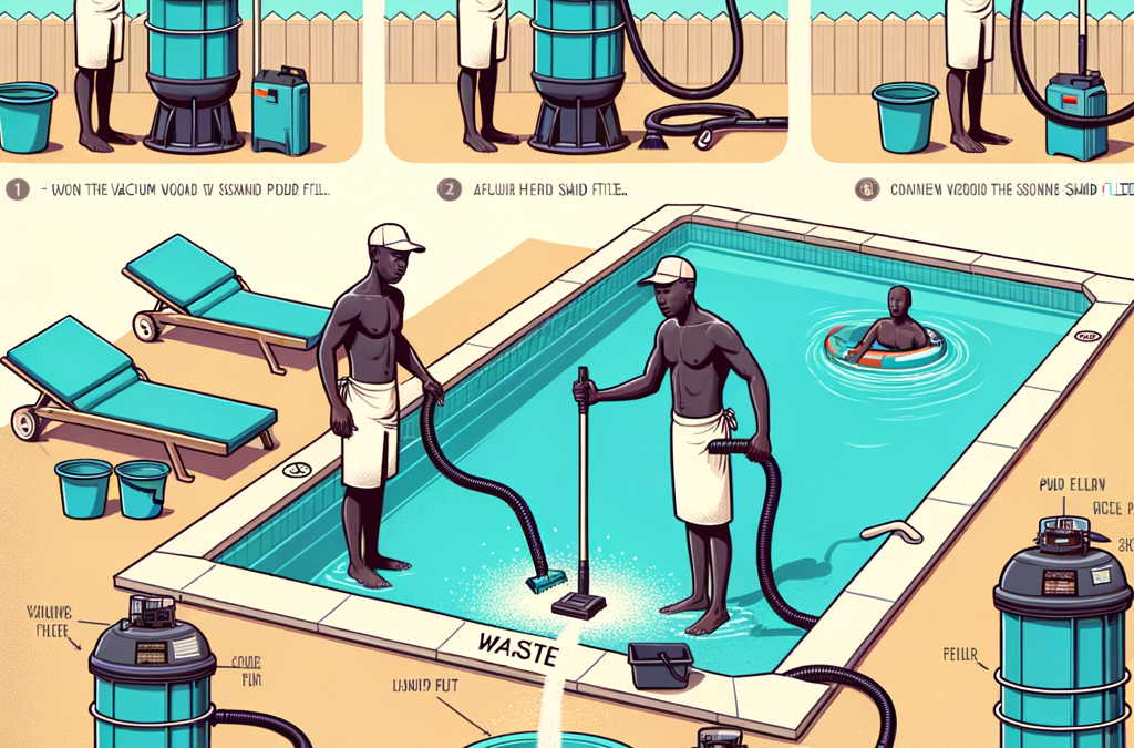 Master the Art of Pool Cleaning: How to VACUUM a POOL to Waste Efficiently
